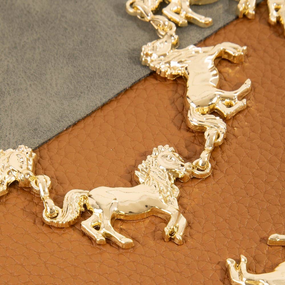 Horse Chain Belt