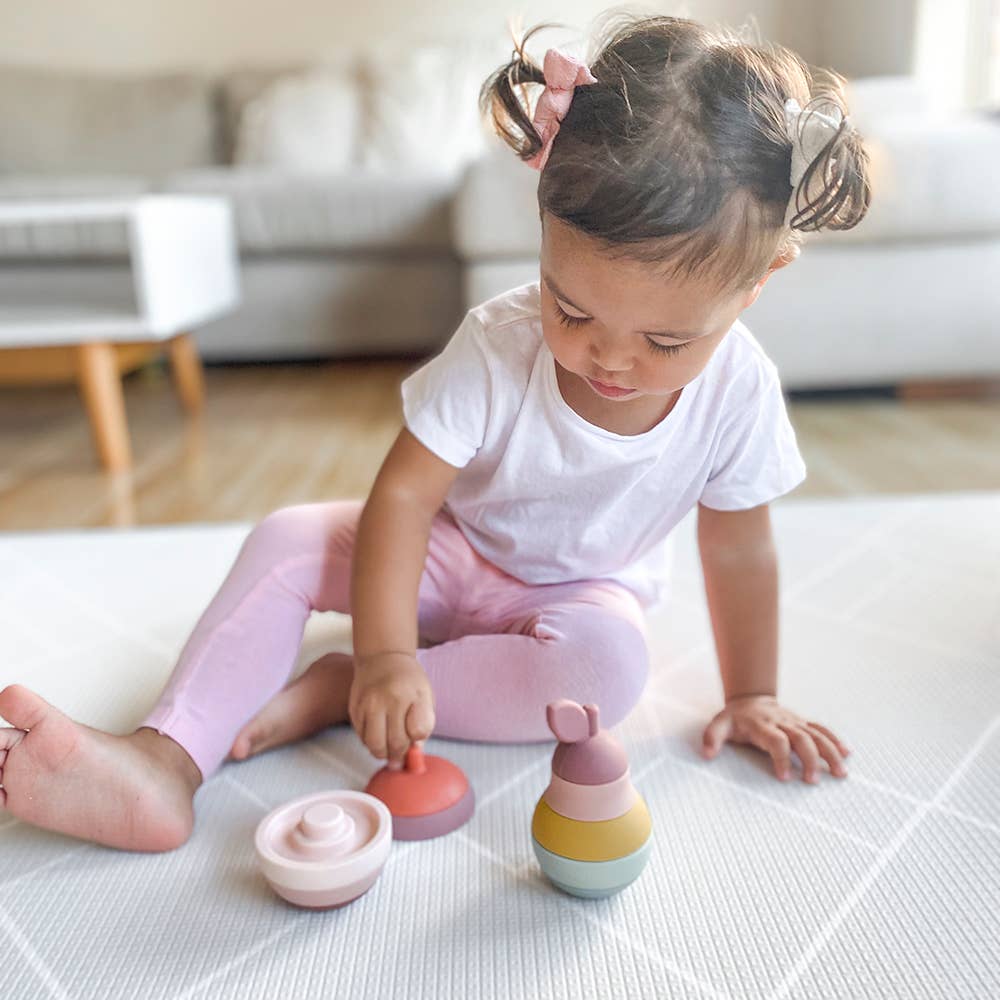 Silicone Apple Stacking Puzzle