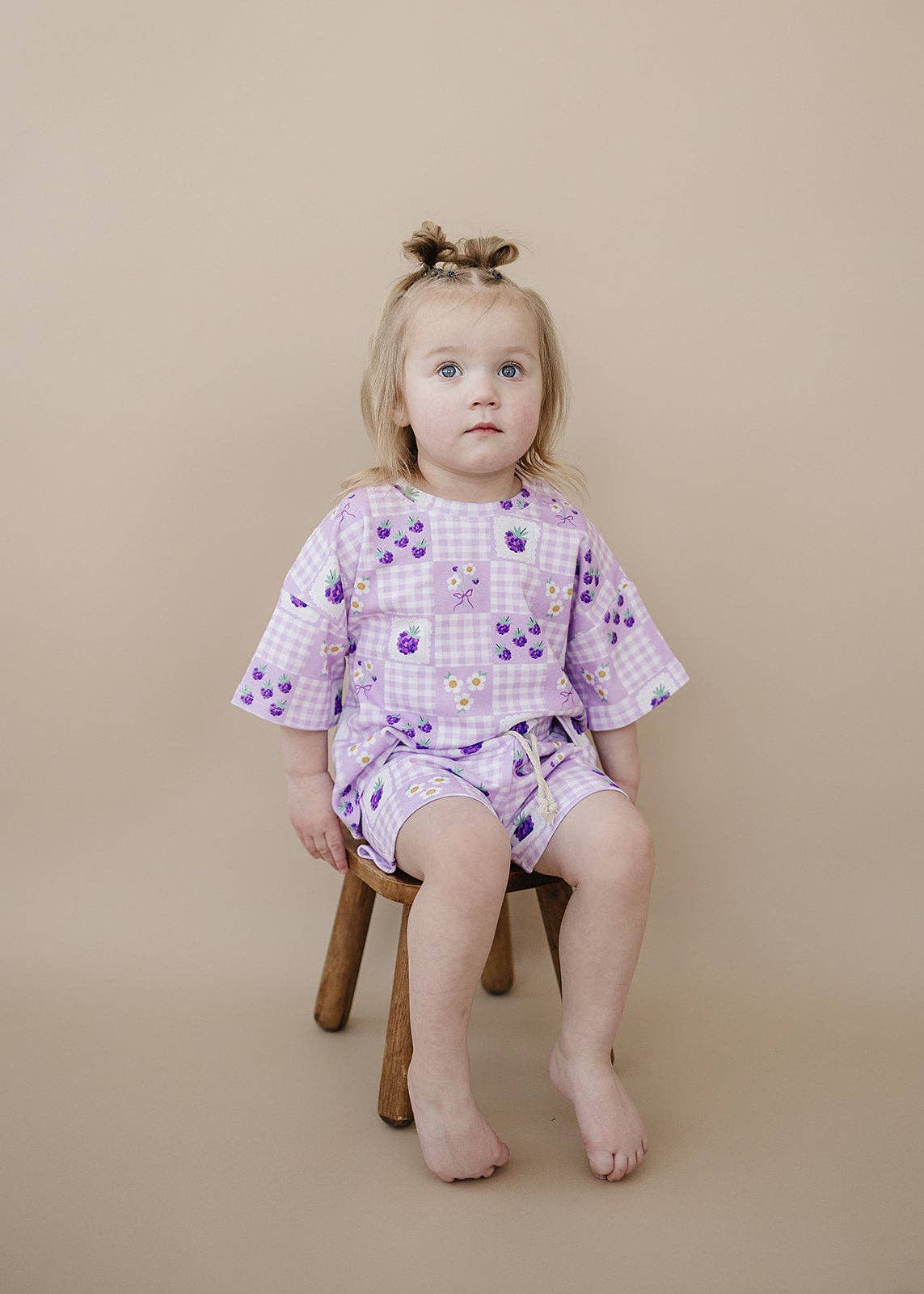 The Raspberry Bloom Short Set