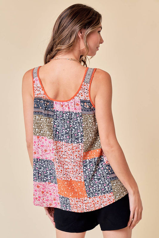 Jacquard Strap Button Down