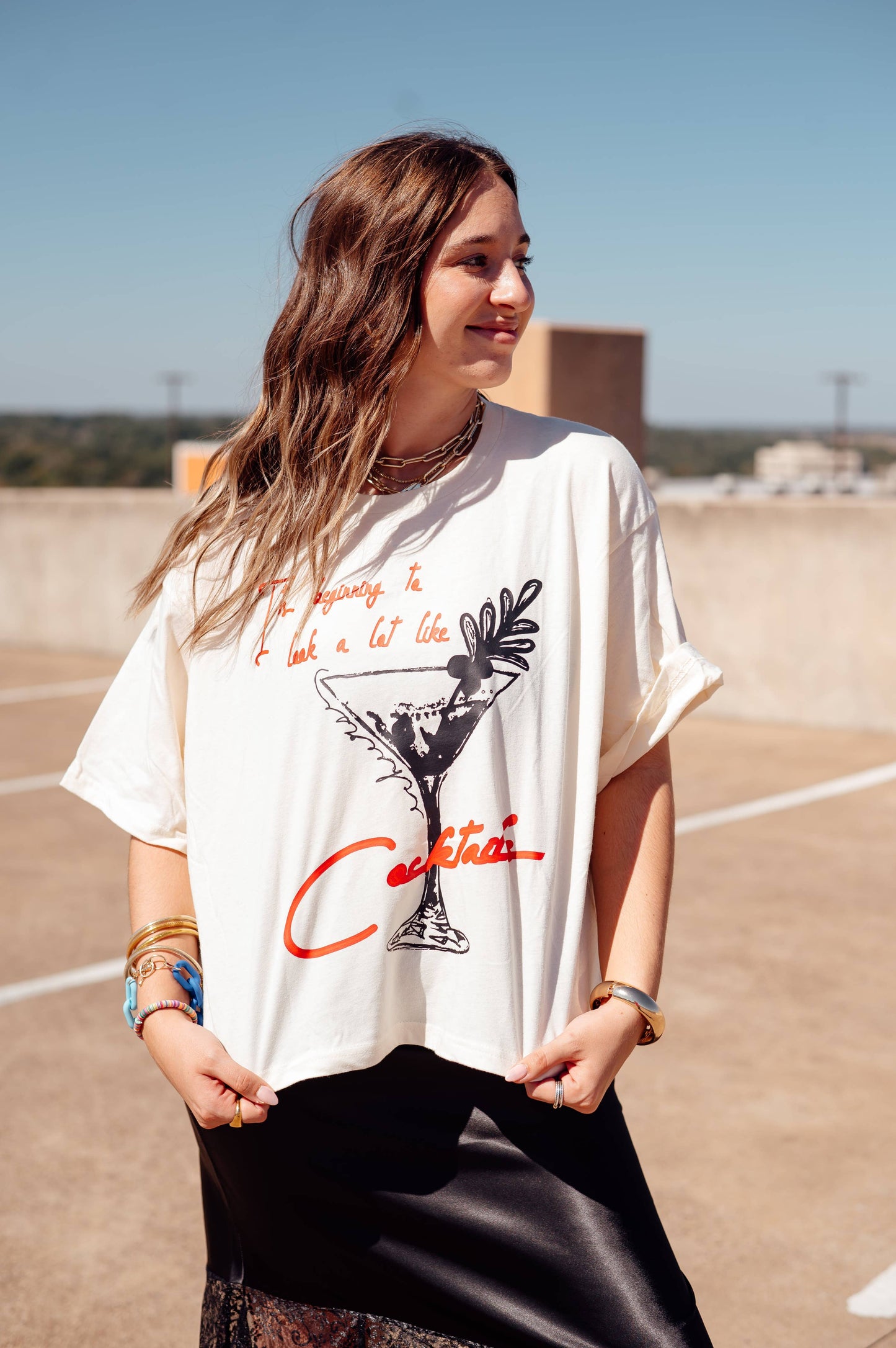 It's Beginning To Look A lot Like Cocktails Graphic Tee