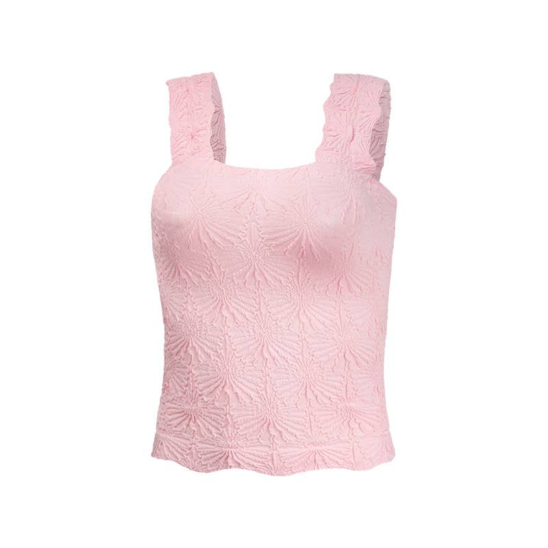 Jacquard Knit Tank Top