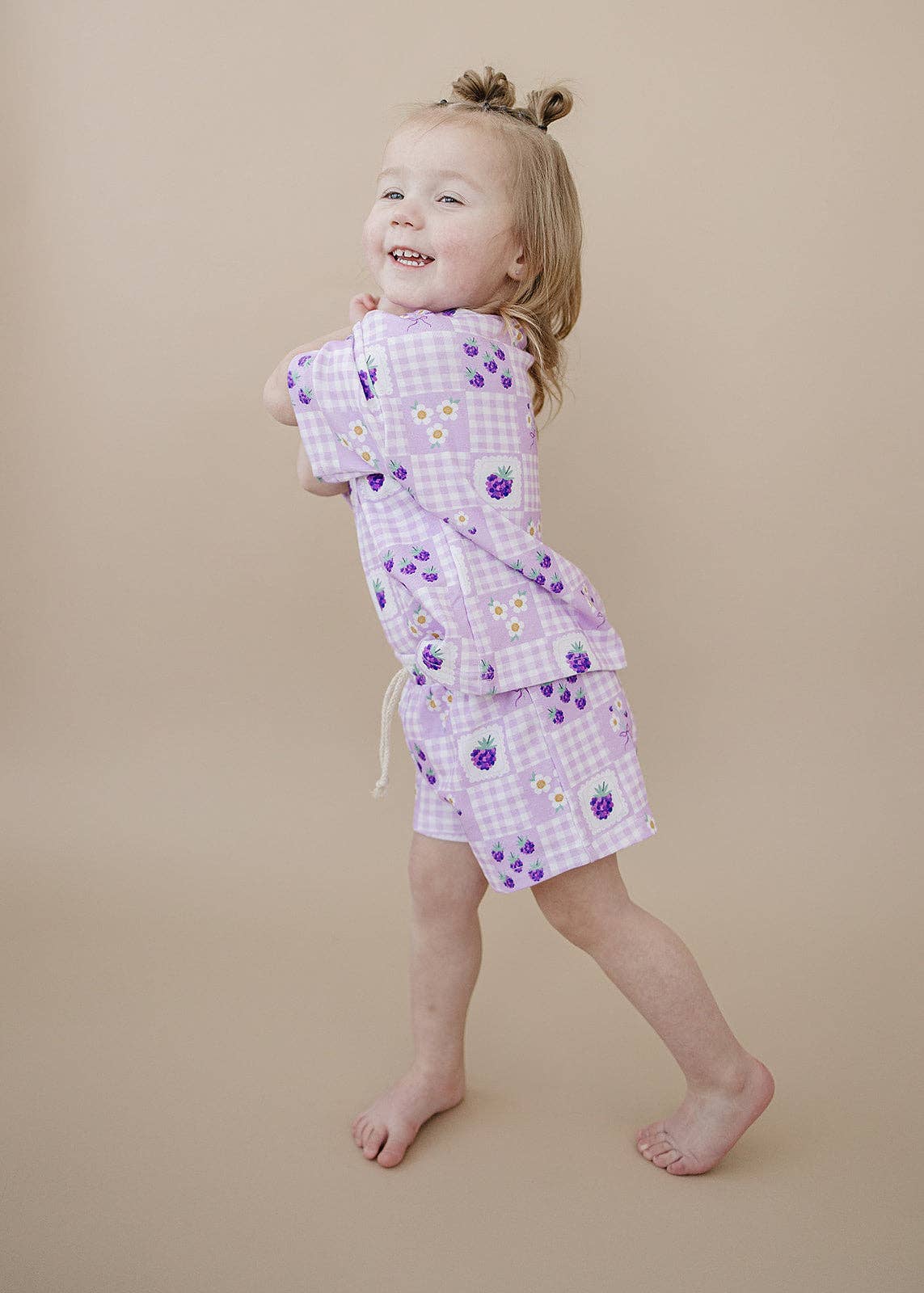 The Raspberry Bloom Short Set