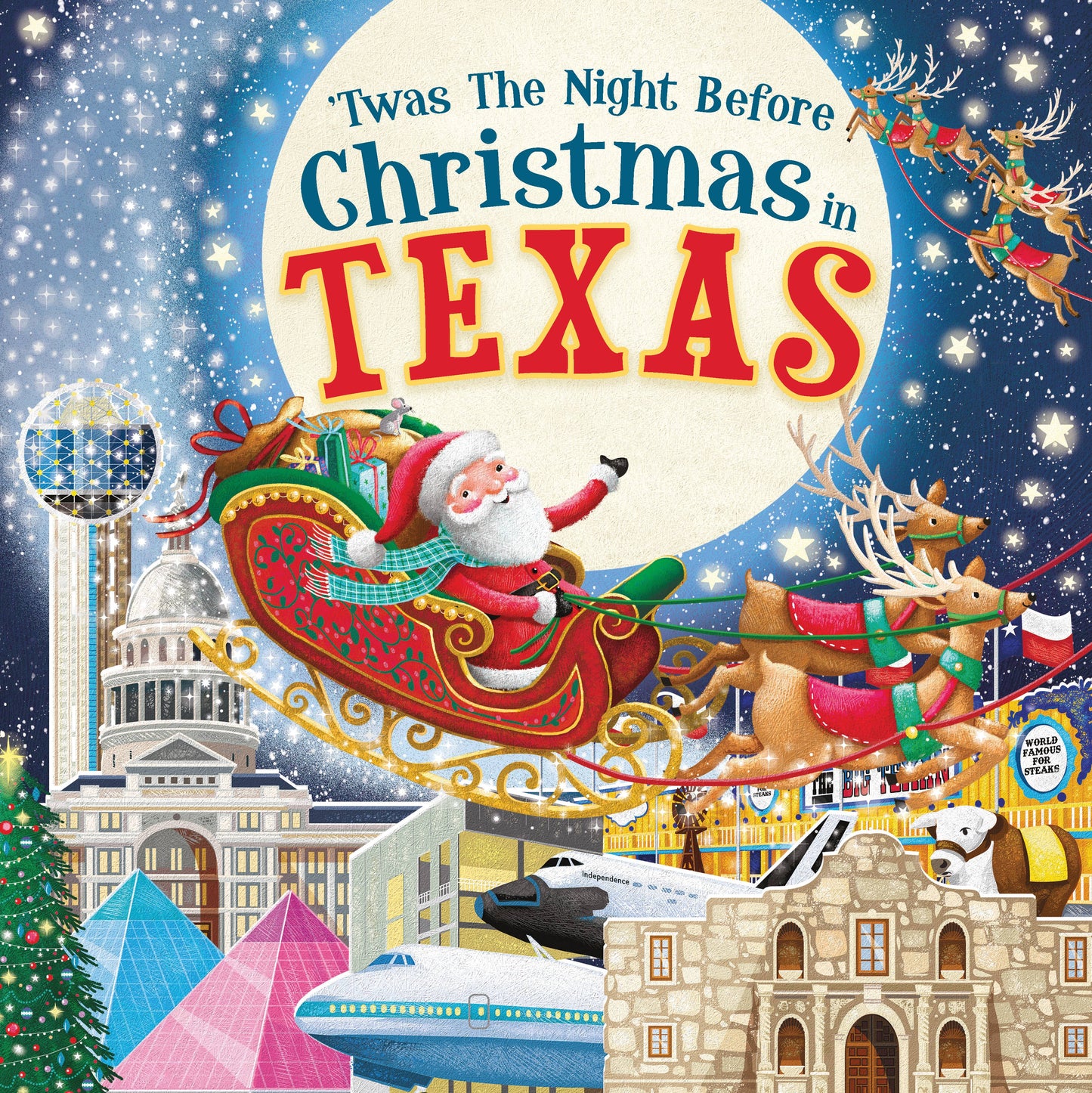 'Twas the Night Before Christmas in Texas (HC)