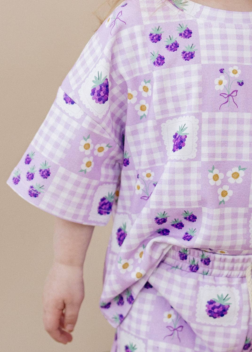 The Raspberry Bloom Short Set