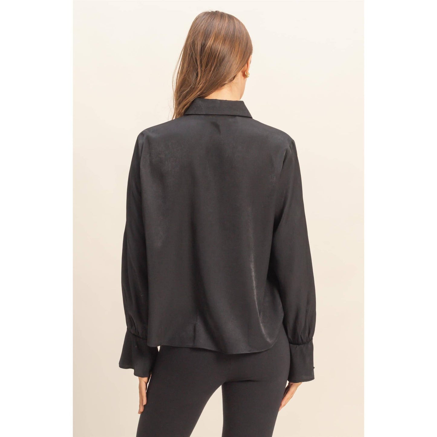 The Midnight Ruffles Top