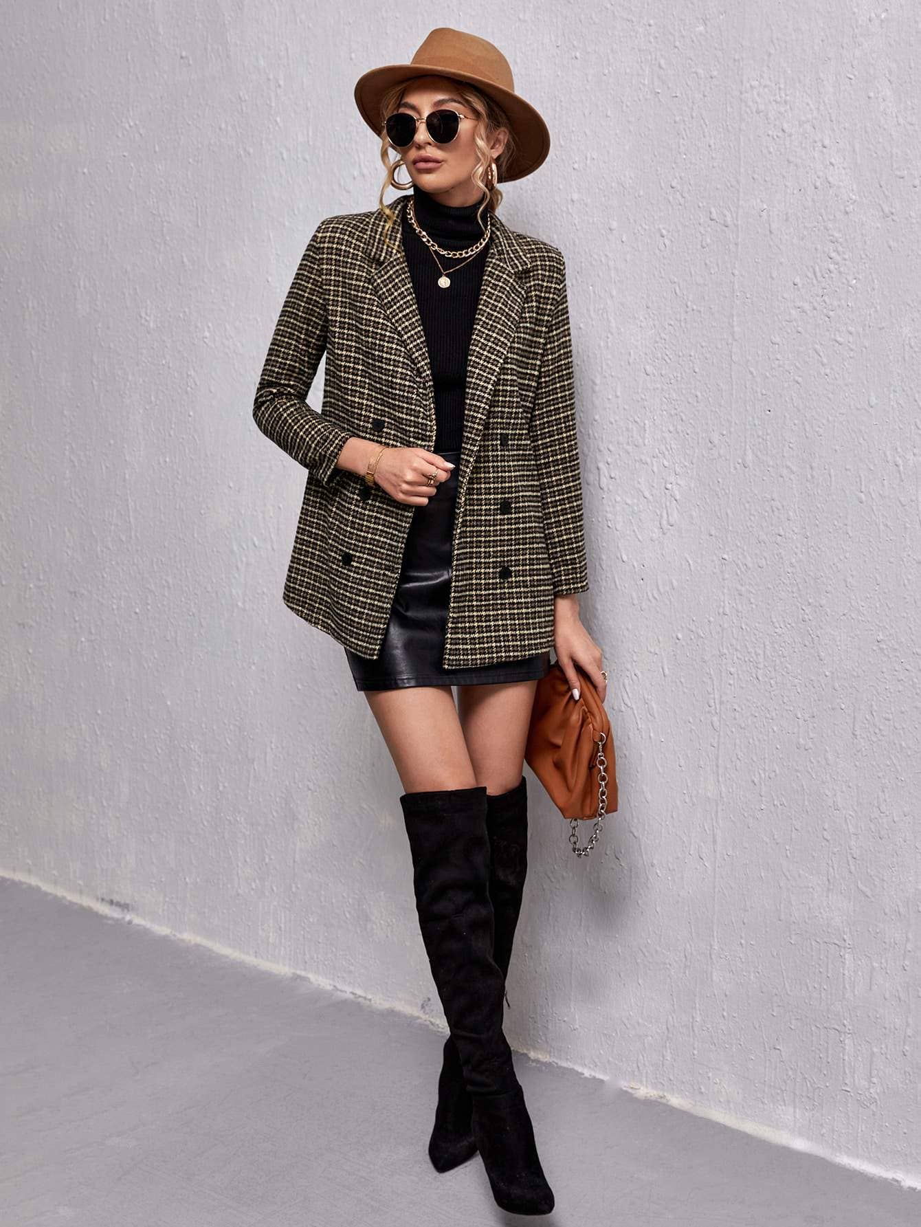 The Checked & Chic Blazer