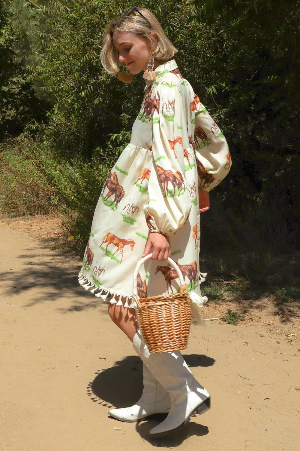 Wild Spirit Horse Print Dress