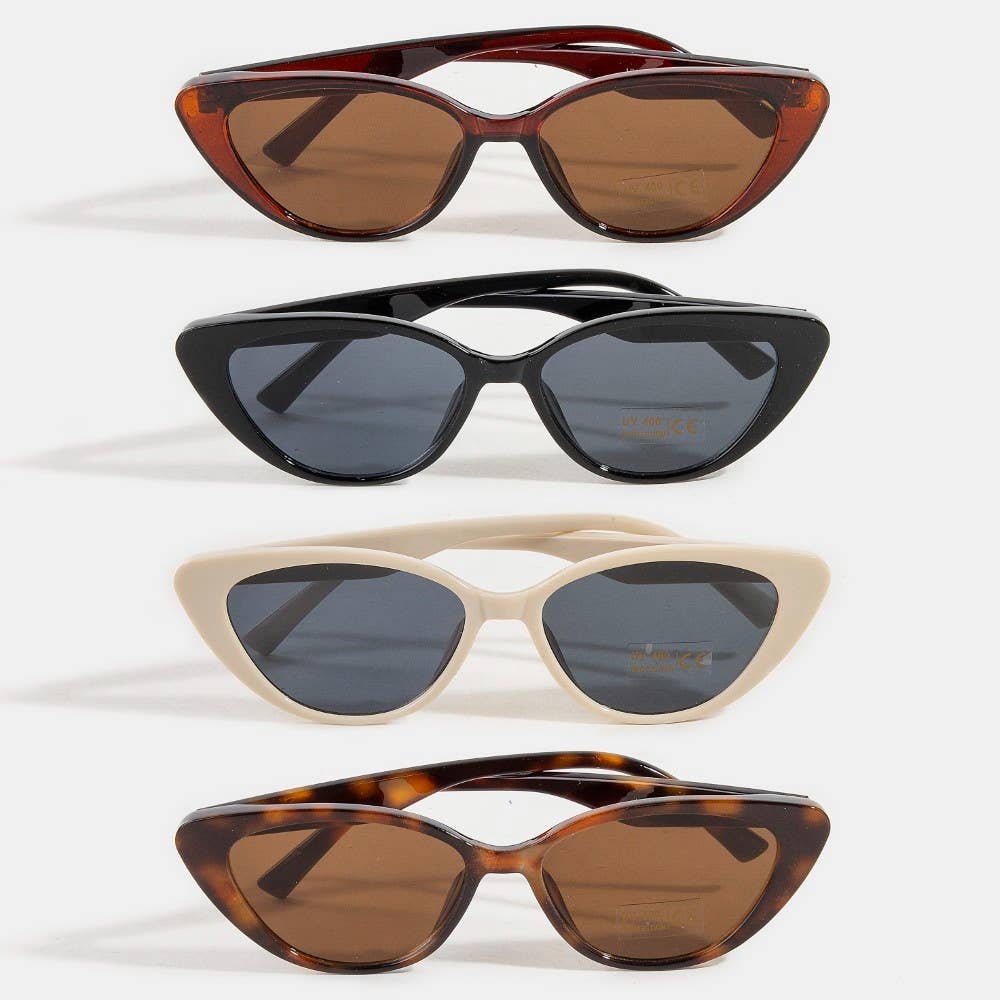 Narrow Cat Eye Sunglasses