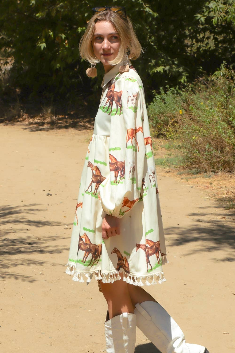 Wild Spirit Horse Print Dress