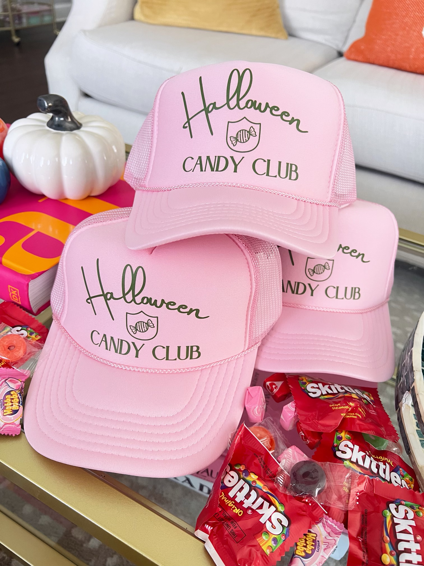 Halloween Candy Club Trucker