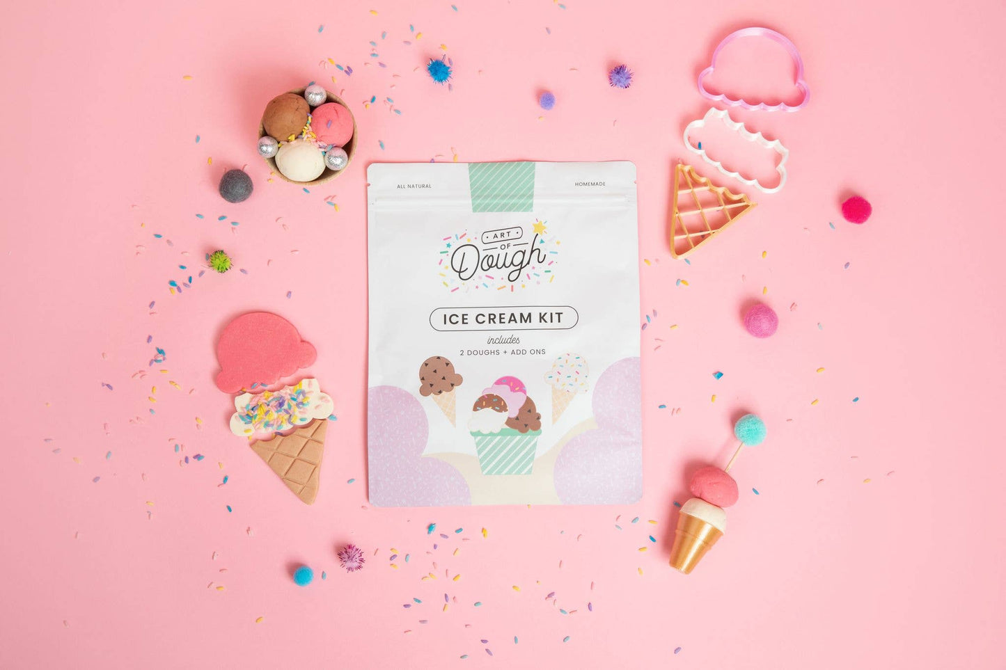 Ice Cream Playdough Kit