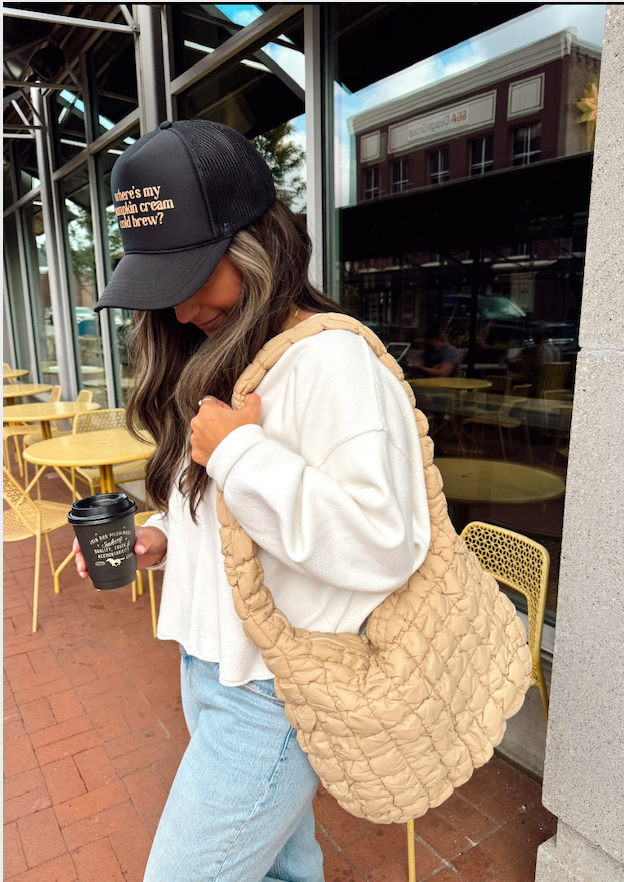 Pumpkin Cold Brew? Trucker Hat - Fall Trucker Hat