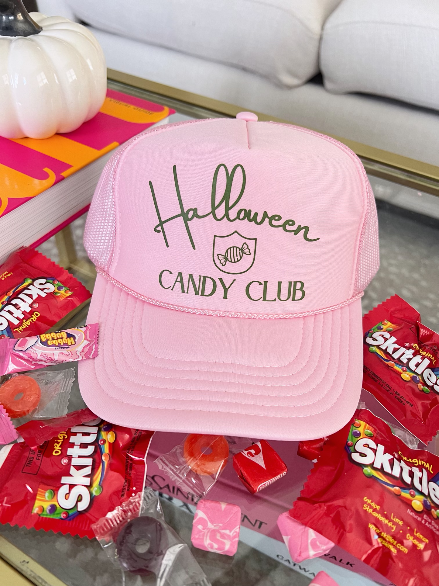 Halloween Candy Club Trucker