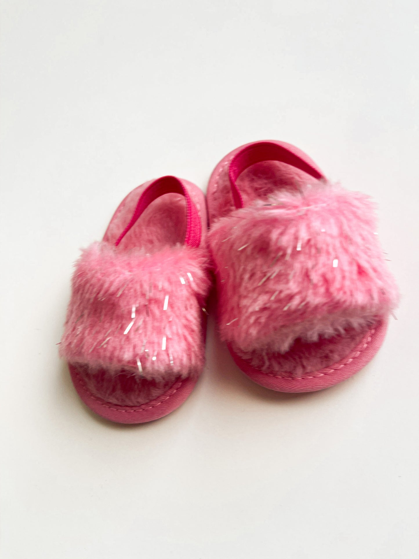 Pink Sparkle Slippers