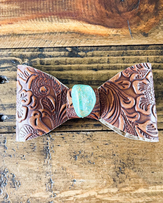 Western Tool & Turquoise Bow