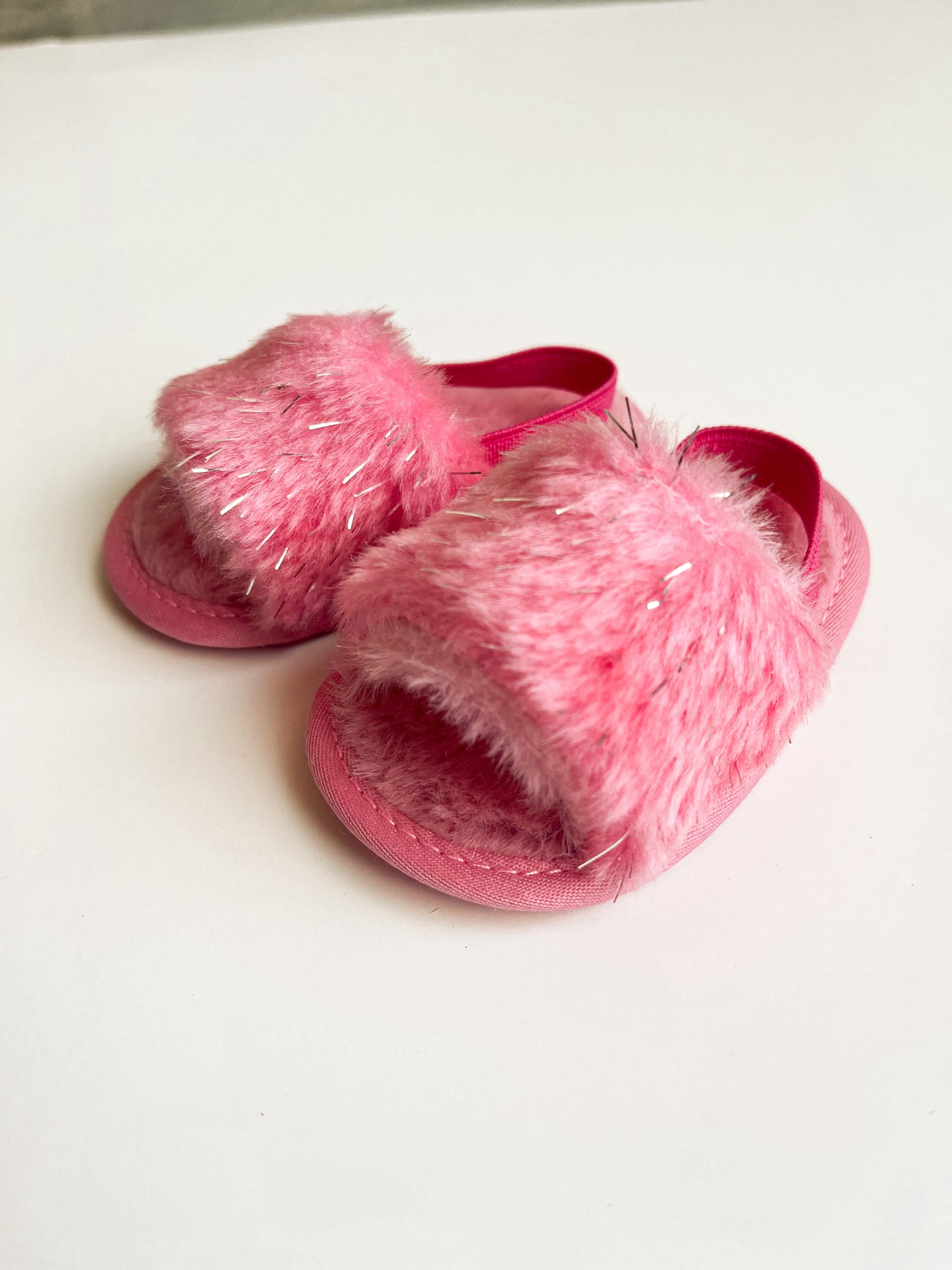 Pink Sparkle Slippers