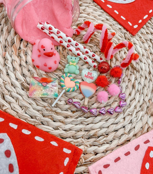 The Whimsical Fairy Playdough Valentine Kit